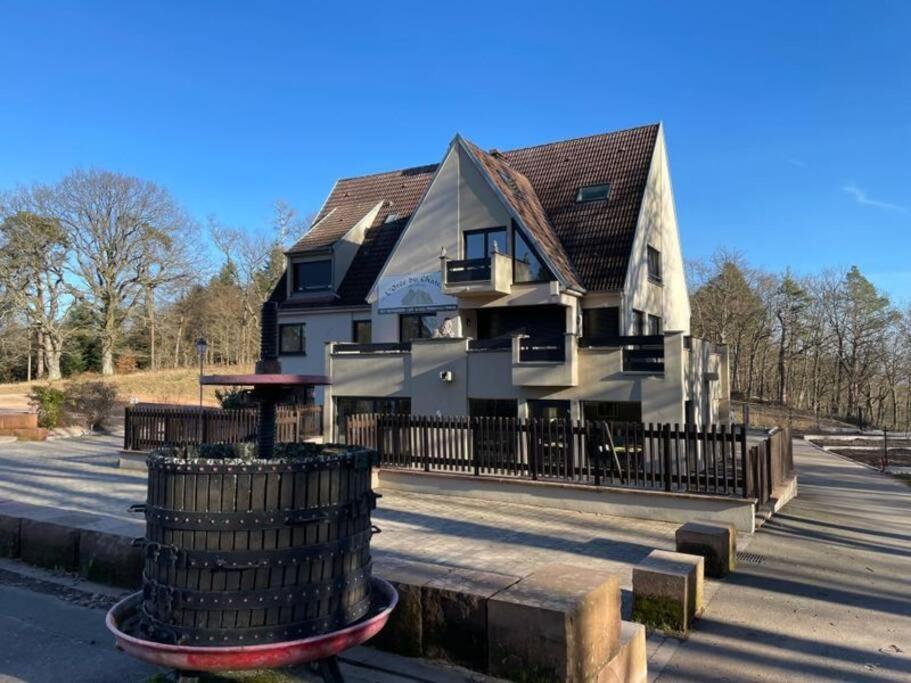 Au Pied Du Chateau Orschwiller Bagian luar foto